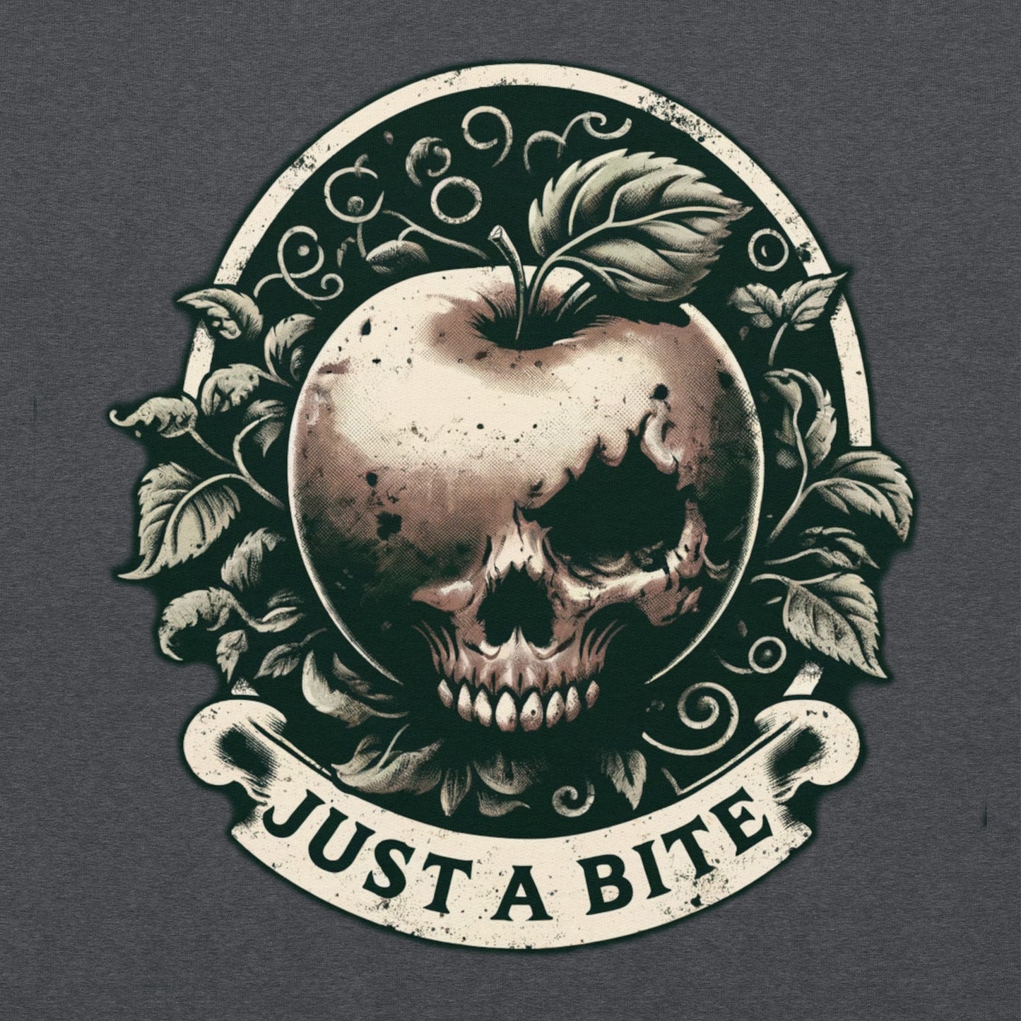 Snow White Poison Apple Grey Sweatshirt