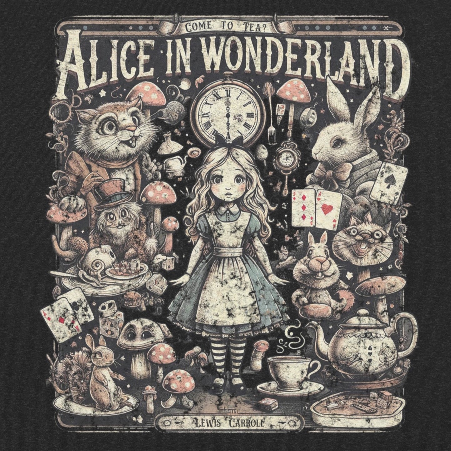 Alice in Wonderland Graphic T-Shirt