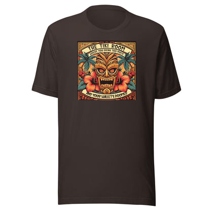 Tropical Brown Tiki Room T-Shirt