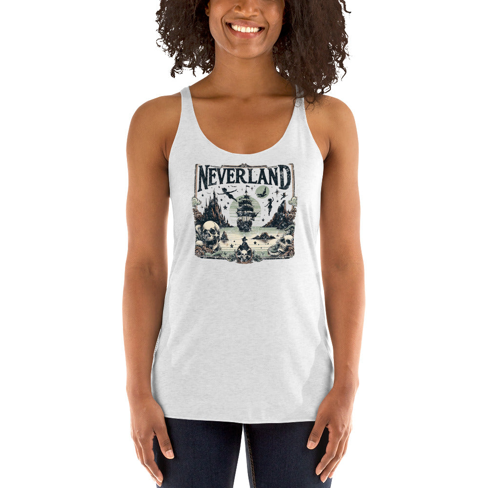 Neverland Racerback Tank Top for Women